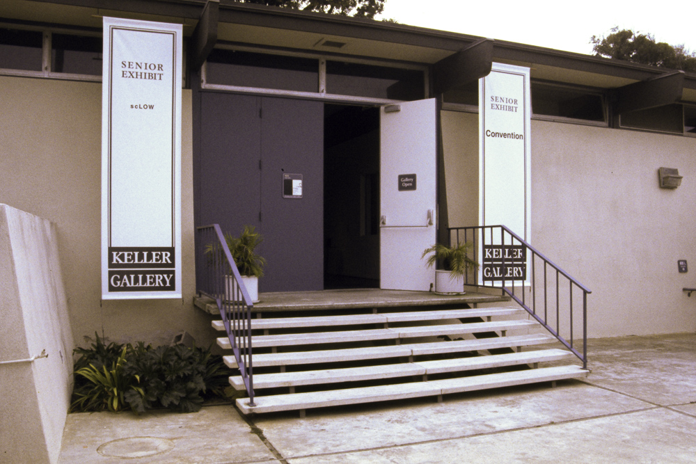 Photo of Keller Art Gallery entrance